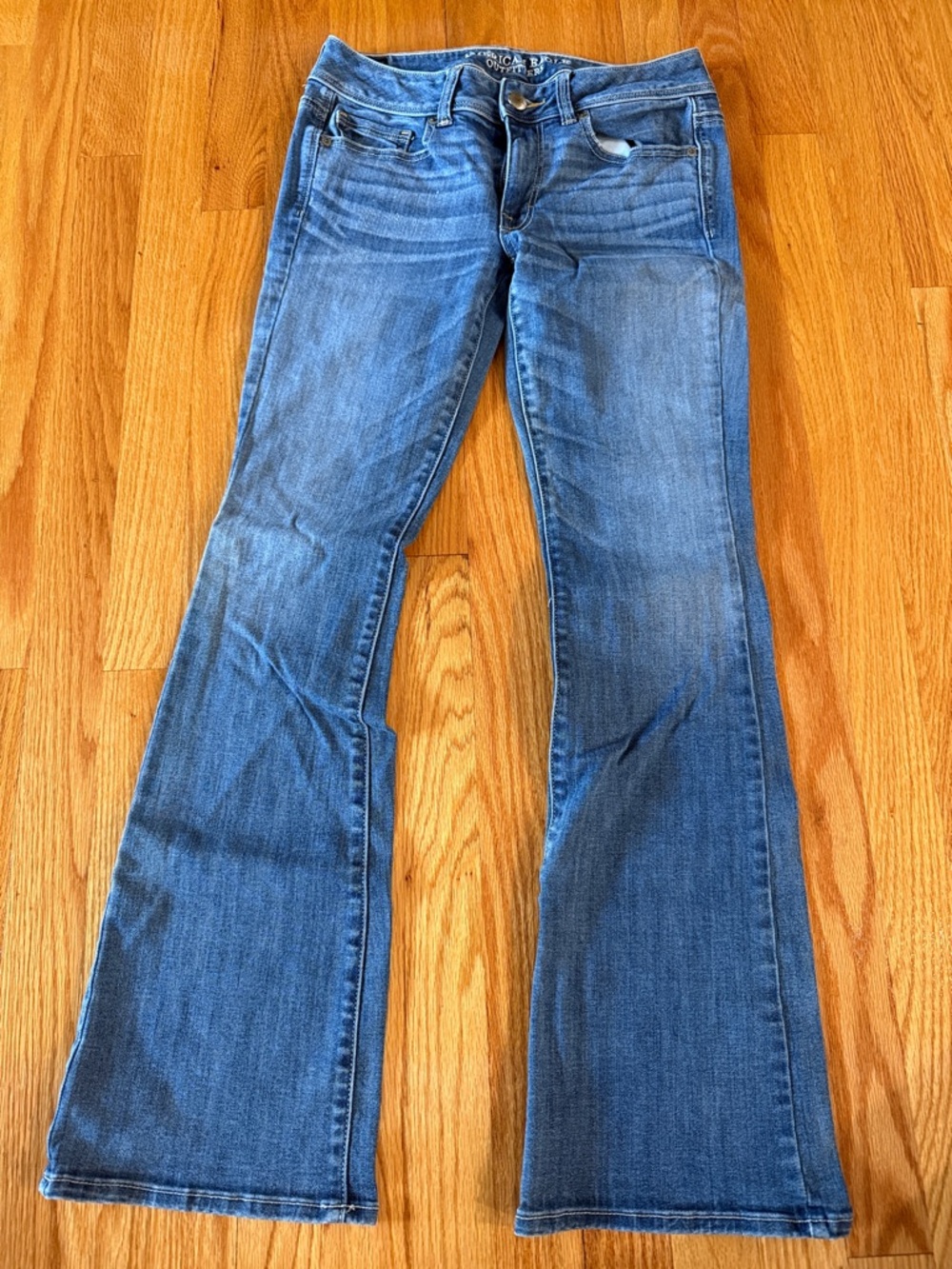 American Eagle Outfitters Medium Blue Flare Jeans